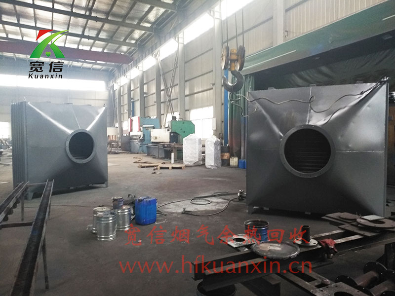 寬信煙氣余熱回收散熱器生產(chǎn)實拍圖