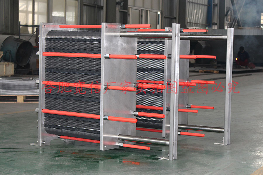 不銹鋼板式換熱器廠家實(shí)拍圖