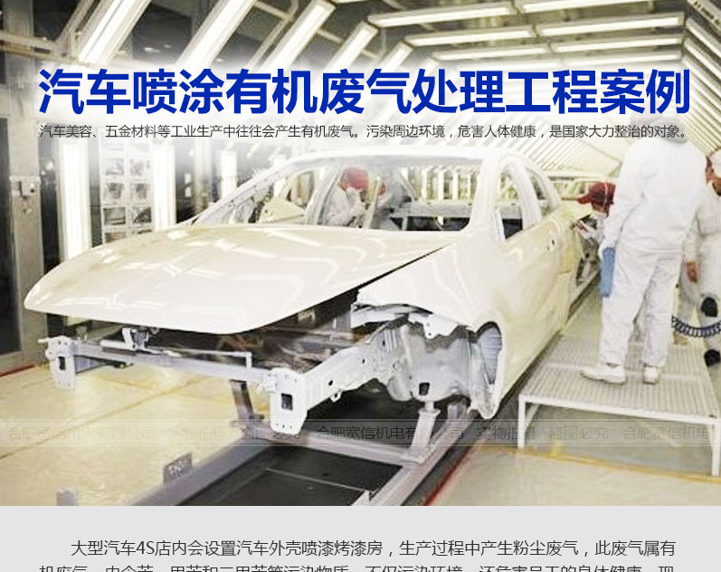 噴涂有機(jī)廢氣處理